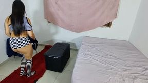 FARTING ON THIEF GIRL PART 1 BY SCARLET WHITE, BRITNEY HUNTER, AND ANA AYUMME CAM BY ALINE FULL HD
