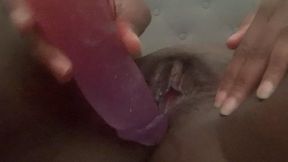 Cream on the Dildo