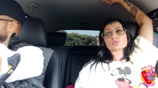 Ladymuffin and Tommy A Canaglia around by car ...