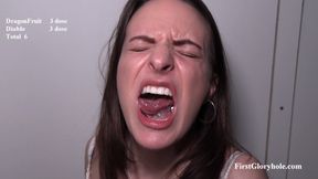 18yo Diablo &amp; Dragonfruit - Gloryhole Before Gangbang