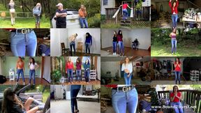 Cadence's Jeans Wetting Collection (MP4 1080p) - Cadence Lux, Jasmine St James, Vonka Romanov, Juliette March & Laci Star