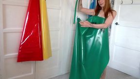 Squirting Pvc Apron Slut