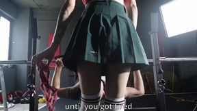 Mistress Pegs Her Trainer's Ass