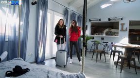 Angel Emily and Mike Angelo rough anal sex in one night