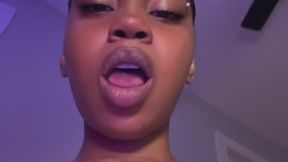 Sucking daddies dick through the screen