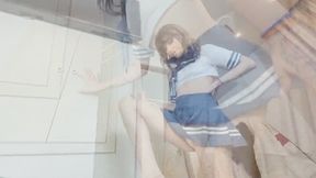 THE POWERFUL BABE DESTROYING THE ORDINARY FABI WITH HER DANGEROUS FEET ON HER THROAT - CLIP 5