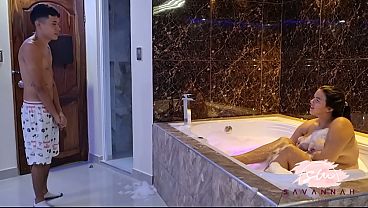 Couple Having Sex in the Jacuzzi in Their Parents'_ Master Bedroom - Savannah Watson