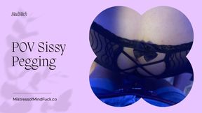 POV Sissy Pegging