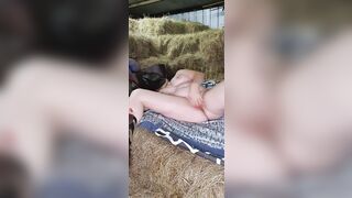 Farmers Fiance Masturbates inside Barn- miss Jemma