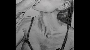 Blowjob close-up from a lustful Iranian MILF