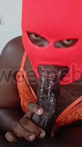 Teddy Bear Fucked Me with His Thick Black Dick, Even When There Light Out