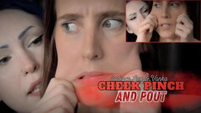 Cadence Lux x Vonka cheek pinches, mouth pry, and face slaps