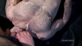 Fucked raw by masculine hairy boy