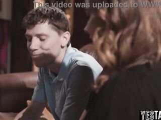 Large tits curvy widow mother I'd like to fuck gets enticed and pounded by her neighbors stepson