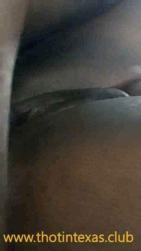 Thot in Texas - African American Big Butt Creampie Fuck - Kenya Ghana Nigeria   Clip 1