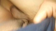 Sexo real con gemidos ricos y semen en la vagina.
