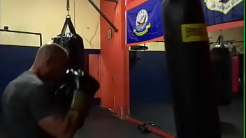 HEAVY BAG WORKOUT FITNESS RIPPED BODY PORN STAR MAXXX LOADZ