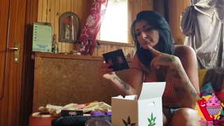 Door-to-door salesman fucks the slutty housewife
