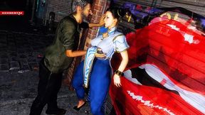 Asian milf vixen bounces her animated booty