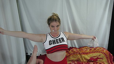 Cheerleader fucks the coach
