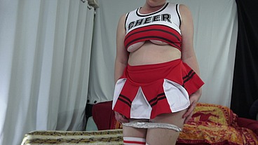 Cheerleader fucks the coach