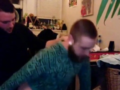 Bearded Bareback Amateur Bangs Hard