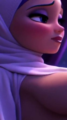 Stepmom and Stepson Compilation Of Pregnant Muslim Hijab - AI 3d Cartoon Hentai Animation'   Clip 1