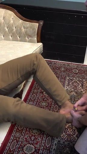 Creepy Foot Angel