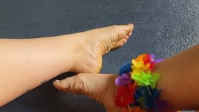 Foot Soles Dreams in the Mirror 2 by Princess Nicolle Barefoot Goddess