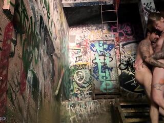 Trans Angel Caught Screwing a Trans Guy in an Abandoned Building