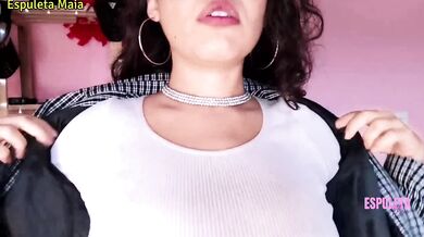 POV passing cream on her armpits until you get hard