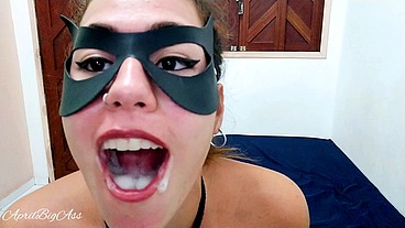deepthroat and gargle pure cum, swallow cum