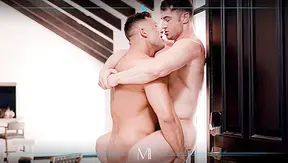 Michael Boston Gets Pounded Hard by Lucca Mazzi – Wild Doggy Style Ride 18+