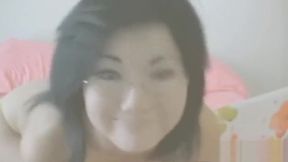 Saucy Japa mom flaunts her mammaries in revealing undies, tantalizing with her silicone pal