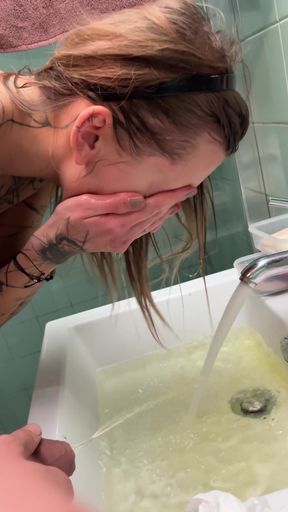 Wash Your Face with Piss You Whore