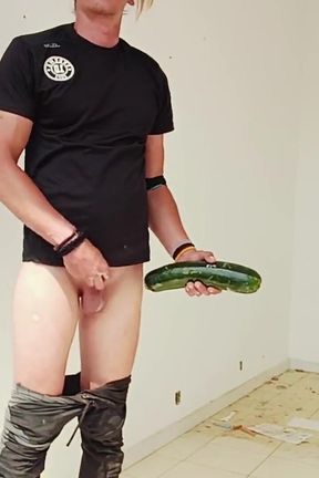 Young Man Sings to Open His Ass
