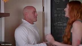 Huge Boobs Redhead MILF Lauren Phillips Sells Stepdaughter Paisley Porter To Producer Derrick Pierce &mdash;  Whipped And Tormented