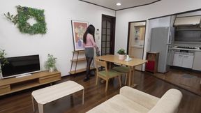 Sister-in-law's sheer pantyhose tease drives brother-in-law wild - Fujii Reira