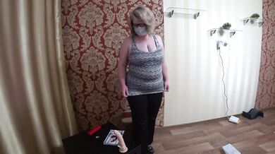 Role playing mature bbw lesbians. POV.