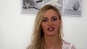 Afina Kisser Casting With Big Black Dick