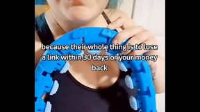 Y'_all know I'_ve been working for a long time to try to lose belly fat Hopefully the infinity hoop works!