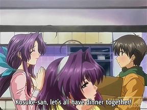 Busty MILF Gives Young Dickhead a Scalding Bath - Hentai Uncensored [Subtitled]