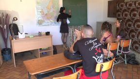 Teacher brings boys in for an orgy