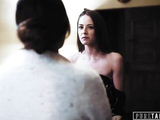 PURE TABOO Kyler Quinn Caught Experimenting With Stepmom & Stepdad Joins In