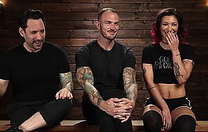 Brooklyn gray- dp'd and double vag in strict bondage