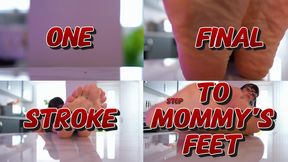 One Final Stroke To StepMommy's Feet