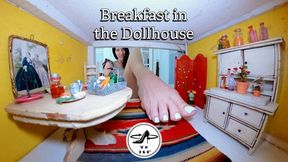 Breakfast in the Dollhouse- Eat whatever Giantess Stella Commands - VR