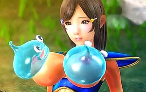 3D Funny Creatures Fuck Busty Teen!