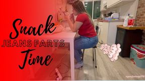 Jeans Farts Snack Time