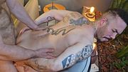 kostya kazenny feeds hungry ass until he begs